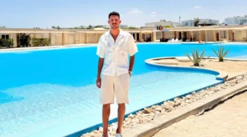 أحمد فتوح ينشر صوراً من إجازته الصيفية الأخيرة