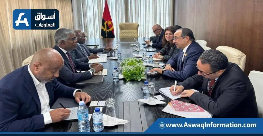 مصر وأنغولا تستعرضان فرص التعاون في قطاعات النقل والتعدين والطاقة مصر وأنغولا تستعرضان فرص التعاون في قطاعات النقل والتعدين والطاقة