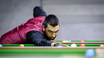 علي العبيدلي يحقق ميدالية برونزية في بطولة آسيا للسنوكر