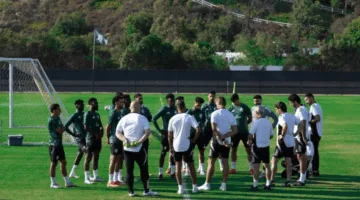 الأخضر يعود للتدريبات في سان دييغو تحضيراً لمواجهة المكسيك