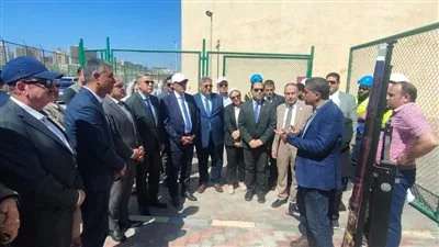 وفد من البرلمان يزور مشاريع متعددة في الإسكندرية.. صور