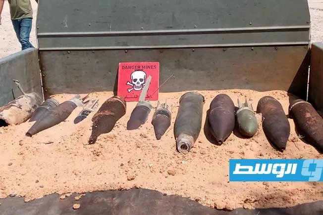استرداد “بقايا حرب” من منطقة الزرير جنوب مدينة الجميل