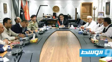 المنفي يتباحث مع وفد من مصراتة حول جهود تعزيز الاستقرار الوطني