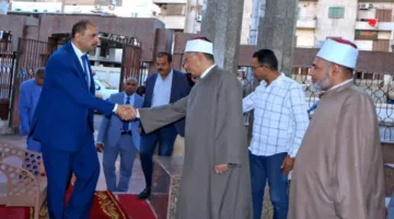محافظ سوهاج يشارك في احتفال وزارة الأوقاف ببدء العام الهجري الجديد في مسجد العارف بالله