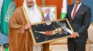 نائب أمير الرياض يحضر حفلة سفارة جمهورية جيبوتي