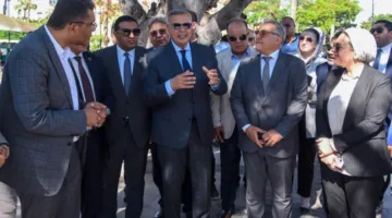 محافظ الإسكندرية ولجنة الإدارة المحلية في مجلس النواب يزوران مجموعة من المشاريع التنموية والخدمية