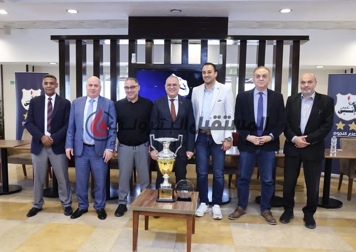 إنبي يحتفي بأبطال الكرة الخماسية بعد تحقيقهم الميدالية البرونزية في كأس العالم لشركات النفط