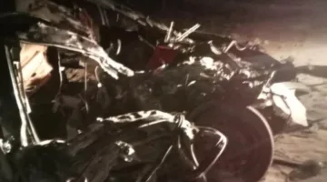مقتل أربعة أفراد من عائلة واحدة في حادث على الطريق الصحراوي الشرقي أمام سمالوط