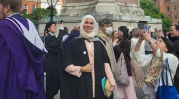 ماجستير في علم البيانات والتعلم الآلي لشوق شمعون من النبطية الفوقا بتقدير امتياز من جامعة إمبريال كوليدج لندن