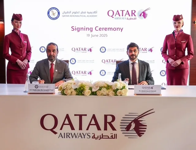 وثيقة شراكة بين أكاديمية قطر لعلوم الطيران وشركة الخطوط الجوية القطرية