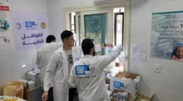 فحص 2888 مريضًا ضمن قوافل طبية شاملة في قرى دشنا وقوص بمحافظة قنا