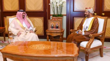جلالة السلطان الموقر يستقبل رسالة مكتوبة من خادم الحرمين الشريفين