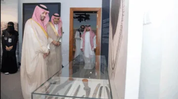 نائب أمير الجوف يتفقد مشاريع هيئة التراث في المنطقة