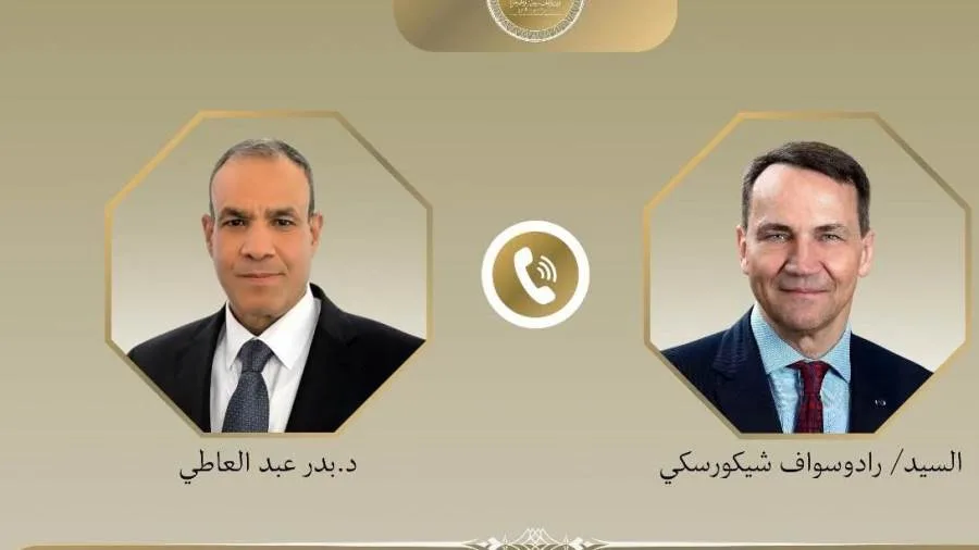 وزير الخارجية ونظيره البولندي يعبّران عن رغبتهما في تعزيز العلاقات بين البلدين