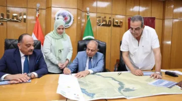 محافظ المنيا يحدد الحدود الإدارية النهائية مع المناطق المجاورة