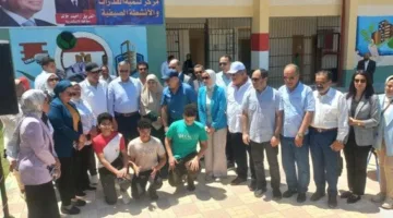 وفد مجلس النواب المحلي يقوم بزيارة عدة مشروعات ضمن مبادرة حياة كريمة بحضور محافظ الإسكندرية.