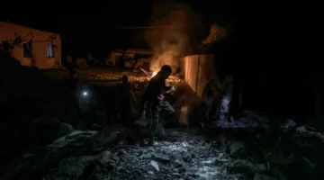 استشهاد 8 فلسطينيين وجرح العشرات جراء غارات الاحتلال على مناطق متفرقة في غزة