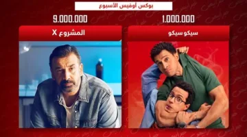 أعلى إيرادات شباك التذاكر للأسبوع: “المشروع X” يحقق 9 ملايين و”سيكو سيكو” يجمع مليونًا.