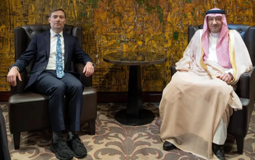 نائب وزير الخارجية يجتمع مع مسؤولين من العالمين العربي والأوروبي