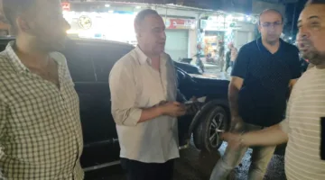 انفجار في أنبوب مياه رئيسي بالمحلة.. صور