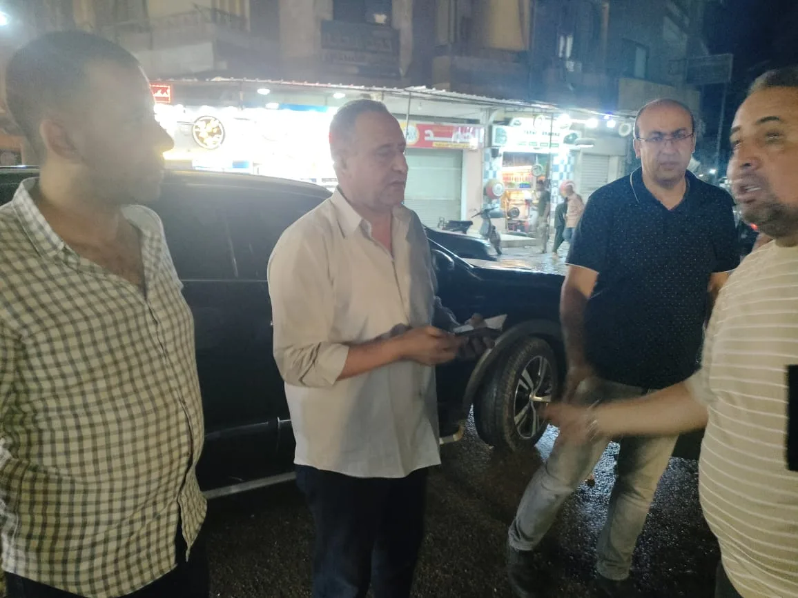 انفجار في أنبوب مياه رئيسي بالمحلة.. صور