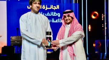 سلطنة عُمان تحصد 6 جوائز في المهرجان العربي للإذاعة والتلفزيون بنسخته الخامسة والعشرين في تونس.