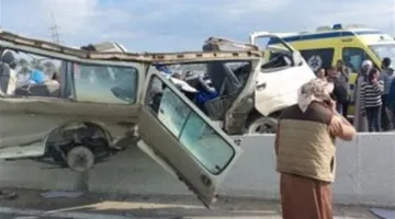 عاجل.. 9 قتلى و7 مصابين في حادث تصادم بالمنوفية