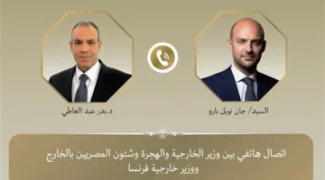 وزير الخارجية ونظيره الفرنسي يشددان على ضرورة استئناف وقف إطلاق النار في غزة