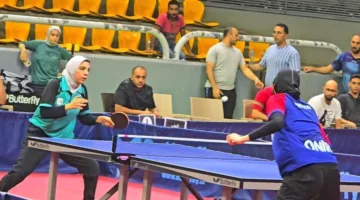 جدول مواعيد اليوم الأول من الجولة الثانية للدوري المشترك لتنس الطاولة للرجال والسيدات في الإسماعيلية
