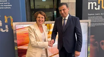 وزير الزراعة يجتمع مع نظيرته الفرنسية لمناقشة التعاون المشترك أثناء اجتماعات روما