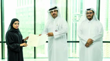 توعية طلاب جامعة الدوحة حول القضايا البيئية