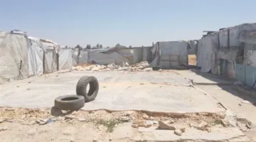 بلدية تقضي على مجموعة من المخيمات غير المنظمة للنازحين السوريين
