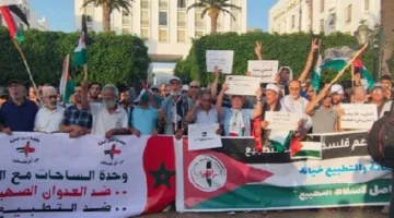 المغرب: تجمعات دعم لغزة تطالب بإيصال المساعدات وإنهاء الحصار