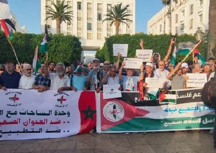 المغرب: تجمعات دعم لغزة تطالب بإيصال المساعدات وإنهاء الحصار المغرب: تجمعات دعم لغزة تطالب بإيصال المساعدات وإنهاء الحصار