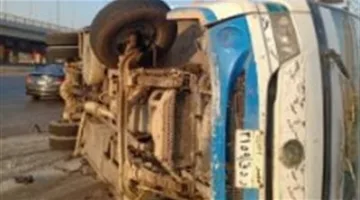 حادثة خطيرة على الطريق الوسطي أمام محطة الكهرباء.. و8 سيارات إسعاف تتجه لنقل المصابين