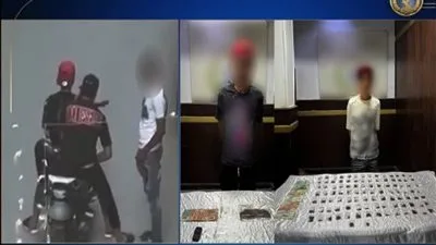 إلقاء القبض على مدمنين ظهرا في فيديو يروجان للمخدرات في دار السلام إلقاء القبض على مدمنين ظهرا في فيديو يروجان للمخدرات في دار السلام