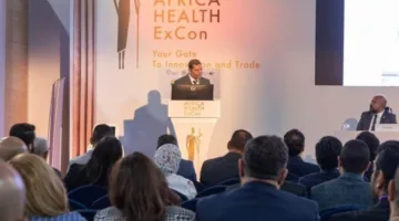 هيئة التأمين الصحي تشارك في الجلسة الوزارية خلال المؤتمر الأول للاستثمار في الرعاية الصحية بإفريقيا ضمن فعاليات “2025 إفريقيا هيلث إكسبو”