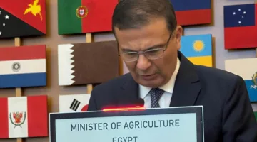 وزير الزراعة يطالب بتعزيز التعاون بين أفريقيا وأوروبا لمواجهة تحديات الأمن الغذائي وتغير المناخ.