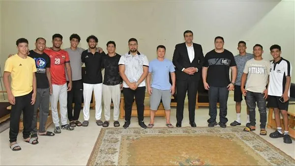 وكيل وزارة الشباب والرياضة في بورسعيد يزور معسكر منتخب مصر للمصارعة وكيل وزارة الشباب والرياضة في بورسعيد يزور معسكر منتخب مصر للمصارعة