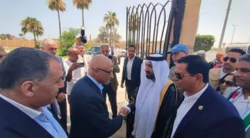 «محافظ شمال سيناء» يستقبل رؤساء المجالس البرلمانية العربية قبيل زيارتهم لمعبر رفح