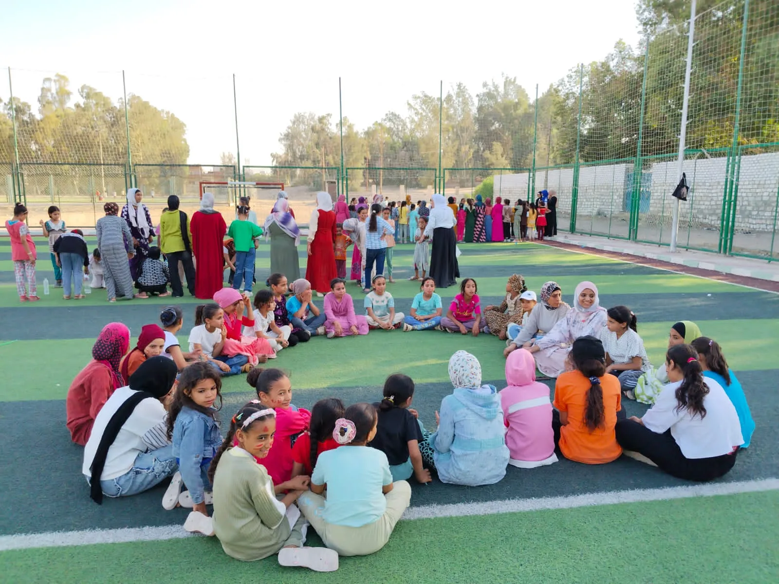 المجلس القومي للمرأة ينظم فعالية ترفيهية لفتيات برنامج نورة في أسيوط