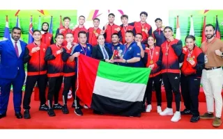 منتخب الإمارات يحقق 16 ميدالية ويتصدر فئة الرجال في بطولة آسيا للمواي تاي منتخب الإمارات يحقق 16 ميدالية ويتصدر فئة الرجال في بطولة آسيا للمواي تاي