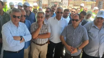 وفد «لجنة الشؤون المحلية» يراقب تقدم تنفيذ مشروع مترو أبوقير