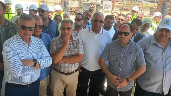 وفد «لجنة الشؤون المحلية» يراقب تقدم تنفيذ مشروع مترو أبوقير