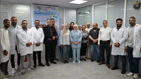 معمل مياه الجيزة ينال شهادة ISO الدولية
