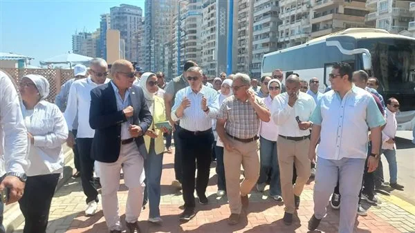وفد من البرلمان يقوم بزيارة مشروع تحسين شواطئ الإسكندرية وتوسيع الكورنيش وفد من البرلمان يقوم بزيارة مشروع تحسين شواطئ الإسكندرية وتوسيع الكورنيش