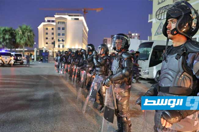 جولة مدير أمن طرابلس وقيادات المديرية على التمركزات الأمنية في العاصمة، الجمعة 28 يونيو 2025. (مديرية أمن طرابلس)