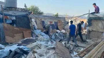 34 مخيمًا للاجئين السوريين تحت ضغط مهلة زمنية للإخلاء القسري