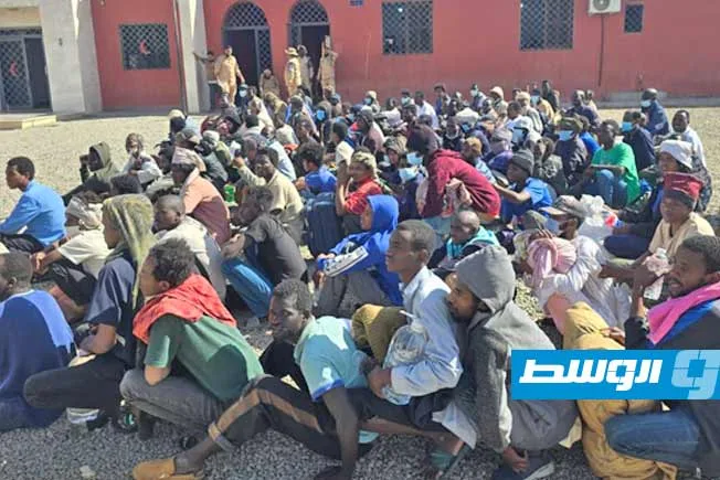 إعادة 176 مهاجراً تشادياً من الكفرة إعادة 176 مهاجراً تشادياً من الكفرة