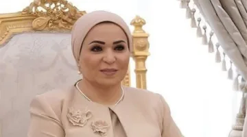 السيدة انتصار السيسي: نشعر بالألم العميق على بناتي ضحايا حادث المنوفية